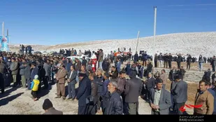 تشییع پیکر مطهر شهید مدافع امنیت