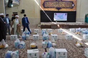 برگزاری مرحله دیگری از رزمایش کمک مؤمنانه در اشکذر