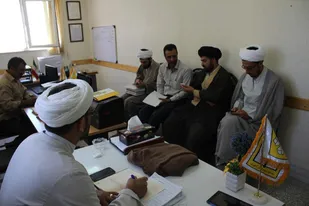 برگزاری نشست سرمربی با مربیان صالحین بسیج دانش آموزی حوزه ایمان
