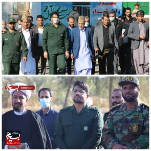 حضور فرماندار فهرج در سپاه این شهرستان با لباس مقدس پاسداری