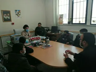 دیدار طرح امیدان بسیج دانش آموزی شاهرود با مسئولین تعلیم و تربیت سپاه و آموزش و پرورش