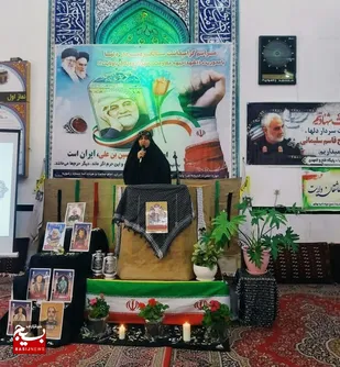سالگرد شهادت سردارد دل&zwnj;ها با حضور بانوان بهشهری برگزار شد