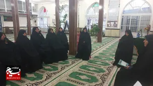 برگزاری ستاد جهاد تبیین توسط بسیج جامعه زنان شهرستان فارسان