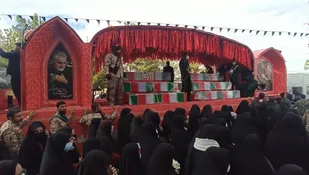 کاروان اهالی بهشت وارد شهرستان برخوار شد/ میزبانی برخواری ها از ۲۰ شهید گمنام