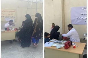 ۲۸۰ نفر از شهروندان چابهاری به صورت رایگان ویزیت شدند