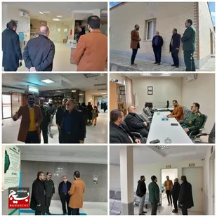 بازدید معاون توانمندسازی بنیاد تعاون بسیج کشور از شهرستان میامی+عکس