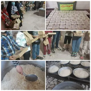اطعام غدیر در روز عید بزرگ امامت در پایگاه&zwnj;های حوزه عصمتیه