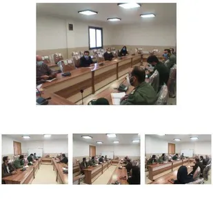 برگزاری جلسه هماهنگی طرح شهید سلیمانی در مرکز بهداشت میامی