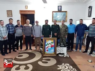 دیدار با خانواده شهید حسن وردیانی