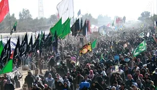 برگزاری زیارت اربعین حسینی درمسجد جامع بندرترکمن