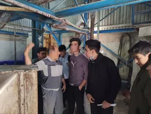 اردوی راهیان پیشرفت ویژه دانش آموزان مدرسه شهید ثانی در گرمسار برگزار شد
