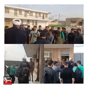 حضور بسیجیان ناحیه مقاومت بسیج باغملک در یادمان مرصاد