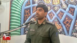 بسیج پیشرو، خط شکن و اهل حضور در صحنه هاست.&nbsp;&nbsp;پ