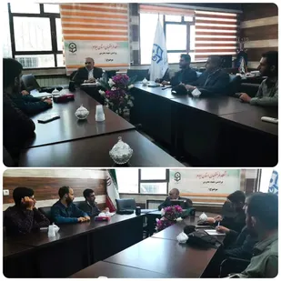 نشست صمیمی رئیس دانشگاه فرهنگیان ایلام با  اعضای شورای مرکزی بسیج دانشجویی