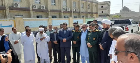 آغاز احداث مجتمع آموزشی ۱۲ کلاسه به یاد شهدای بخش بنت شهرستان نیکشهر