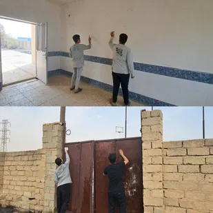 احیای دوباره مدرسه روستای حسین&zwnj;آباد با همت جهادگران گروه الضحی