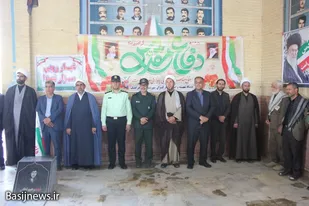 غبارروبی مزار مطهر شهدای دفاع مقدس در کبودراهنگ