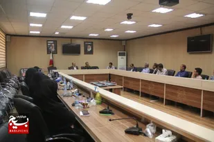 گرامیداشت هفته دفاع مقدس توسط کانون بسیج اساتید دانشگاه فرهنگیان استان هرمزگان