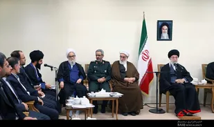 دیدار دست&zwnj;اندرکاران کنگره ۳۷۲ شهید گلپایگان با رهبر معظم انقلاب