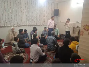 برگزاری جشن میلاد حضرت رسول(ص) توسط بسیجیان پایگاه قمر بنی هاشم