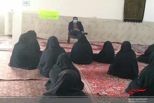 نشست روشنگری پایگاه مقاومت بسیج اطهرالزهرا بنجار