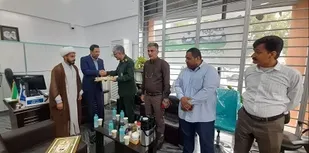 تقدیر از رئیس شعبه مرکزی بانک تجارت  جهت خدمات بانکی و حمایت از  خانواده های نیازمند و مسئولیت های اجتماعی