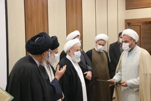 تجلیل از رئیس اداره تبلیغات اسلامی شهرستان میبد