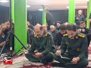 برگزاری اولین سالگرد شهید محسن کوه&zwnj;خیل، در گلسار شهرستان ساوجبلاغ