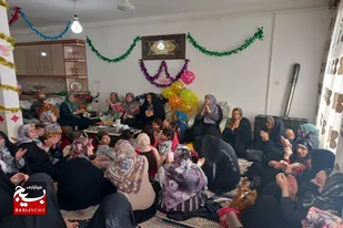 برگزاری جشن ایام الله دهه فجر در پایگاه&zwnj;های حوزه فاطمه الزهرا (س) رزن