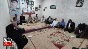 سرکشی ازخانواده شهید غلامرضا سلیمی