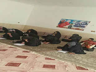 برگزاری بیانیه گام دوم انقلاب بین خواهران بسیجی پایگاه مقاومت نجمه