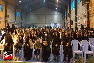 آیین افتتاح جشنواره ورزشی خواهران بسیجی در همدان