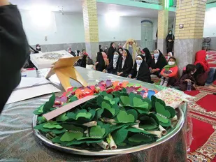 جشن غدیر در پایگاه ام البنین حوزه زینبیه ناحیه مرکزی یزد