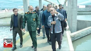 بازدید فرمانده سپاه کربلای مازندران از ۳ مجموعه اقتصادی استان