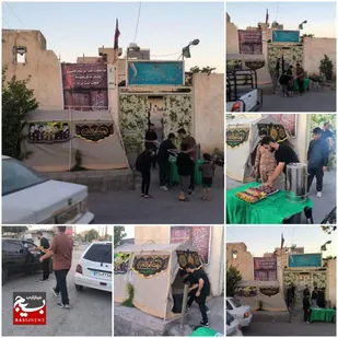 برپایی ایستگاه صلواتی ایام فاطمیه توسط گردان حضرت رسول (ص) شهرستان ایذه