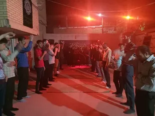 مراسم شهادت امام جعفرصادق(علیه السلام)در گردان۱۰۵ حضرت امام حسین (علیه السلام)برگزار شد