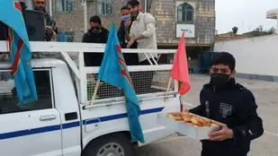 برپایی مراسم جشن عید مبعث به همت بسیجیان در شاهرود