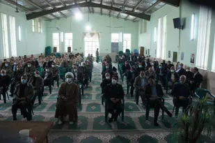 مراسم گرامیداشت اعیاد شعبانیه در ناحیه مقاومت بسیج ابرکوه برگزار شد