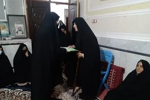 دیدار با خانواده شهید شهرکی نیا