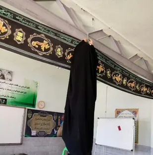 آماده سازی و فضاسازی پایگاه ربیع بفروئیه میبد برای ماه محرم
