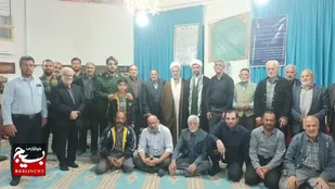 برگزاری برنامه شبی با رفیق شهیدم، (شهید حمید عامری) در رویان +تصاویر