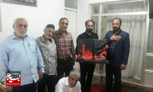 دیدار با حاج محمدعلی عباسیان پیرغلام و مداح اهل بیت در خمینی شهر