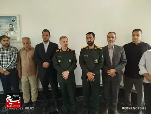 افتتاح طرح بهسازی مزار سردار شهید خیریان در نوشهر
