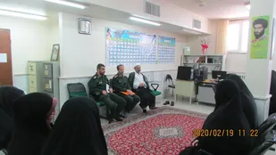سرکشی هیئت رئیسه دفتر نمایندگی ولی فقیه سپاه شاهرود از حوزه&zwnj;های بسیج خواهران+ تصاویر