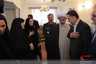 دیدار مسئولین و فرماندهان ارشد مازندران با خانواده های معظم شهدا