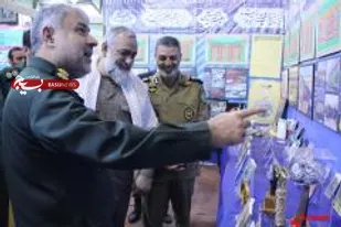 حضور غرفه سازمان اردویی بسیج در نمایشگاه دستاوردهای پنج ساله سازمان بسیج