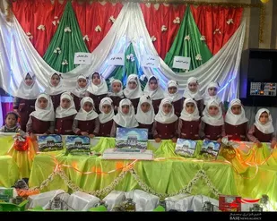 برگزاری جشن پایان سال تحصیلی در مهد قرآنی روستای حسین&zwnj;آباد عاشوری