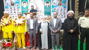 محفل خاطره گویی رزمندگان واحد تخریب لشکر ۵ خراسان در خلیل آباد/ از ۹ آزاده شهرستان تجلیل شد + عکس