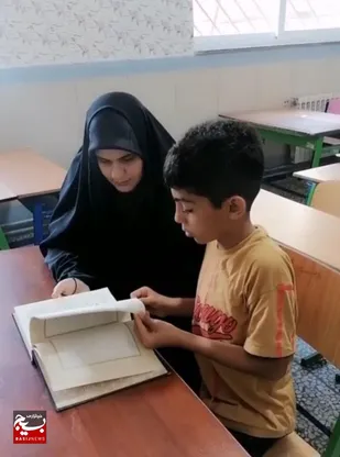 فیلم/ اردوی جهادی در مدرسه شهیدان داودی وحسینی آمل