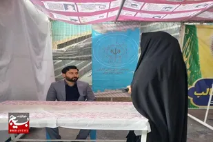 برگزاری میز خدمت دفتر حمایت حقوقی از ایثارگران در مصلی&zwnj; نمازجمعه همدان